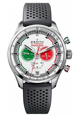 Review Zenith Chronomaster Sport Stratos Team Edition Replica Watch 03.2521.400/07.R576